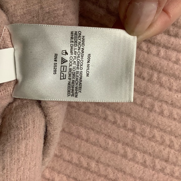 EXPRESS Blush Ribbed Women's Sweater - Picture 4 of 6